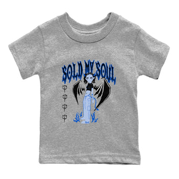 Air Jordan 11 Low Space shirt to match jordans Sold My Soul sneaker tees Air Jordan 11 Low Space SNRT sneaker release tees baby toddler Heather Grey 2 cotton Shirt