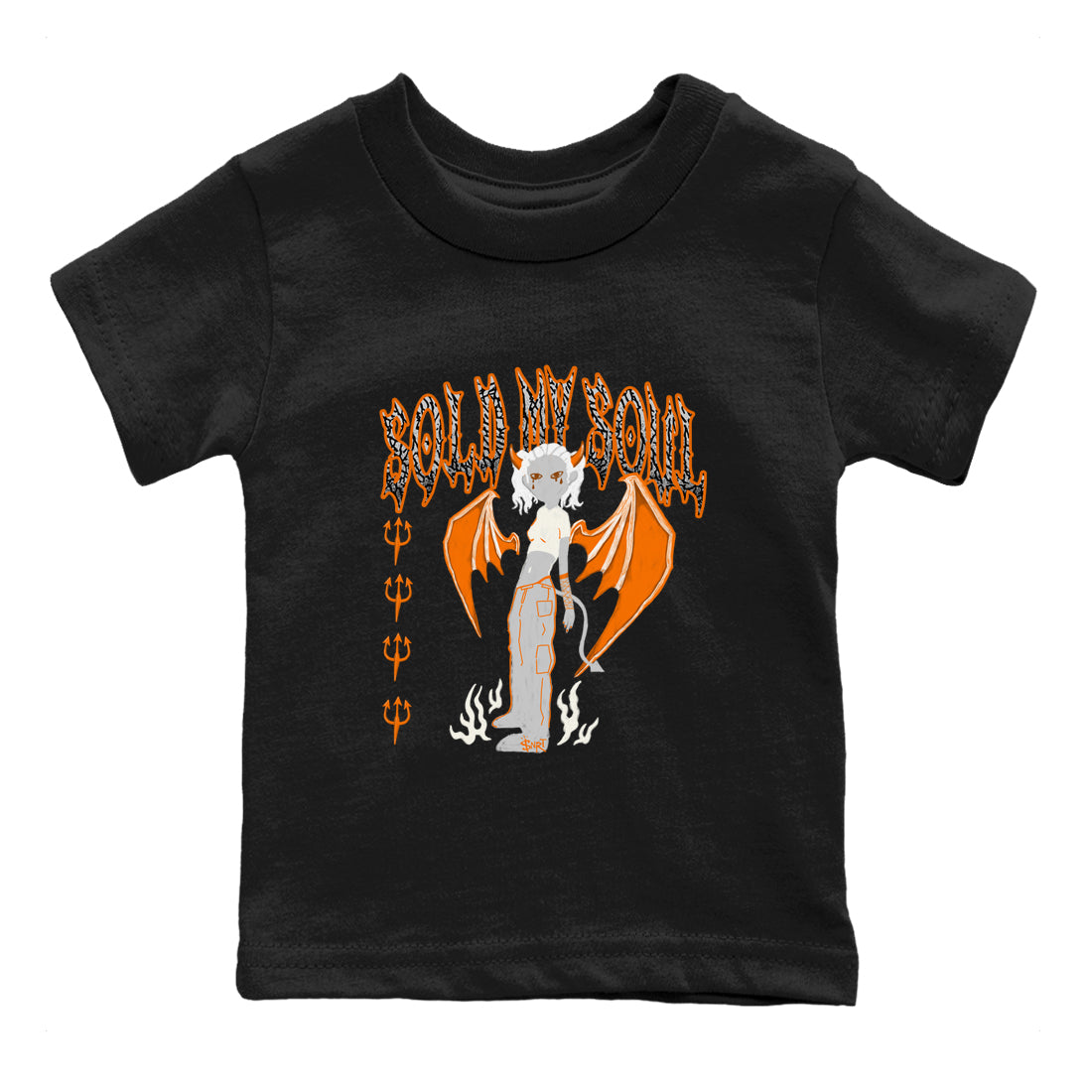 3s Georgia Peach shirt to match jordans Sold My Soul sneaker tees Air Jordan 3 Georgia Peach SNRT sneaker release tees baby toddler Black 2 cotton Shirt