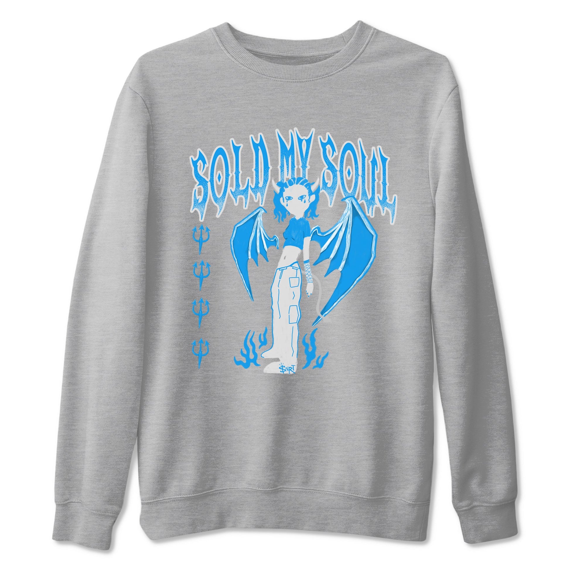 Air Jordan 4 Military Blue shirt to match jordans Sold My Soul sneaker tees Air Jordan 4 Military Blue SNRT Sneaker Release Tees unisex cotton Heather Grey 2 crew neck shirt