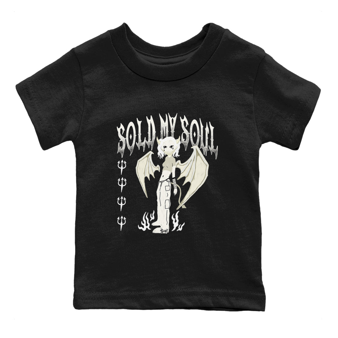 5s Sail shirt to match jordans Sold My Soul sneaker tees Air Jordan 5 Sail SNRT sneaker release tees baby toddler Black 2 cotton Shirt