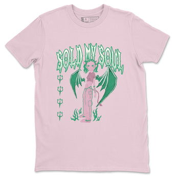 Dunk Medium Soft Pink Malachite shirt to match jordans Sold My Soul sneaker tees Dunk Medium Soft Pink Malachite SNRT Sneaker Release Tees unisex cotton Pink 2 crew neck shirt