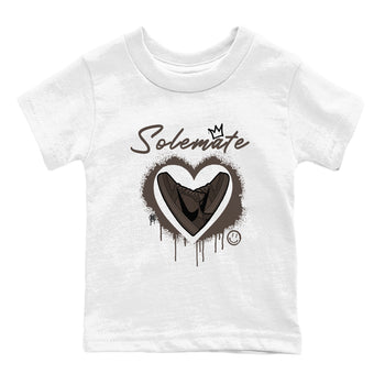 1s Travis Scott Velvet Brown shirts to match jordans Solemate best t shirts to wear with jordans Travis Scott x Air Jordan 1 Low OG Velvet Brown match shoes to clothes SNRT Sneaker Tees Youth Baby White 2 tee