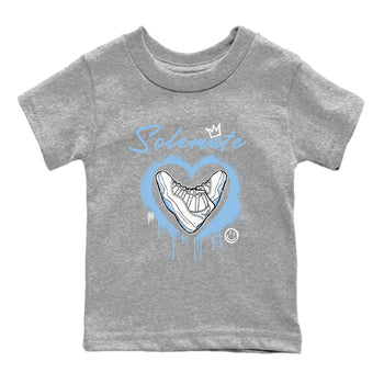 AJ11 Retro Legend Blue shirts to match jordans Solemate best t shirts to wear with jordans 11s Legend Blue match shoes to clothes SNRT Sneaker Tees Youth Baby Heather Grey 2 tee