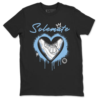 AJ11 Retro Legend Blue shirts to match jordans Solemate best t shirts to wear with jordans 11s Legend Blue match shoes to clothes SNRT Sneaker Tees unisex cotton Black 2 shirts