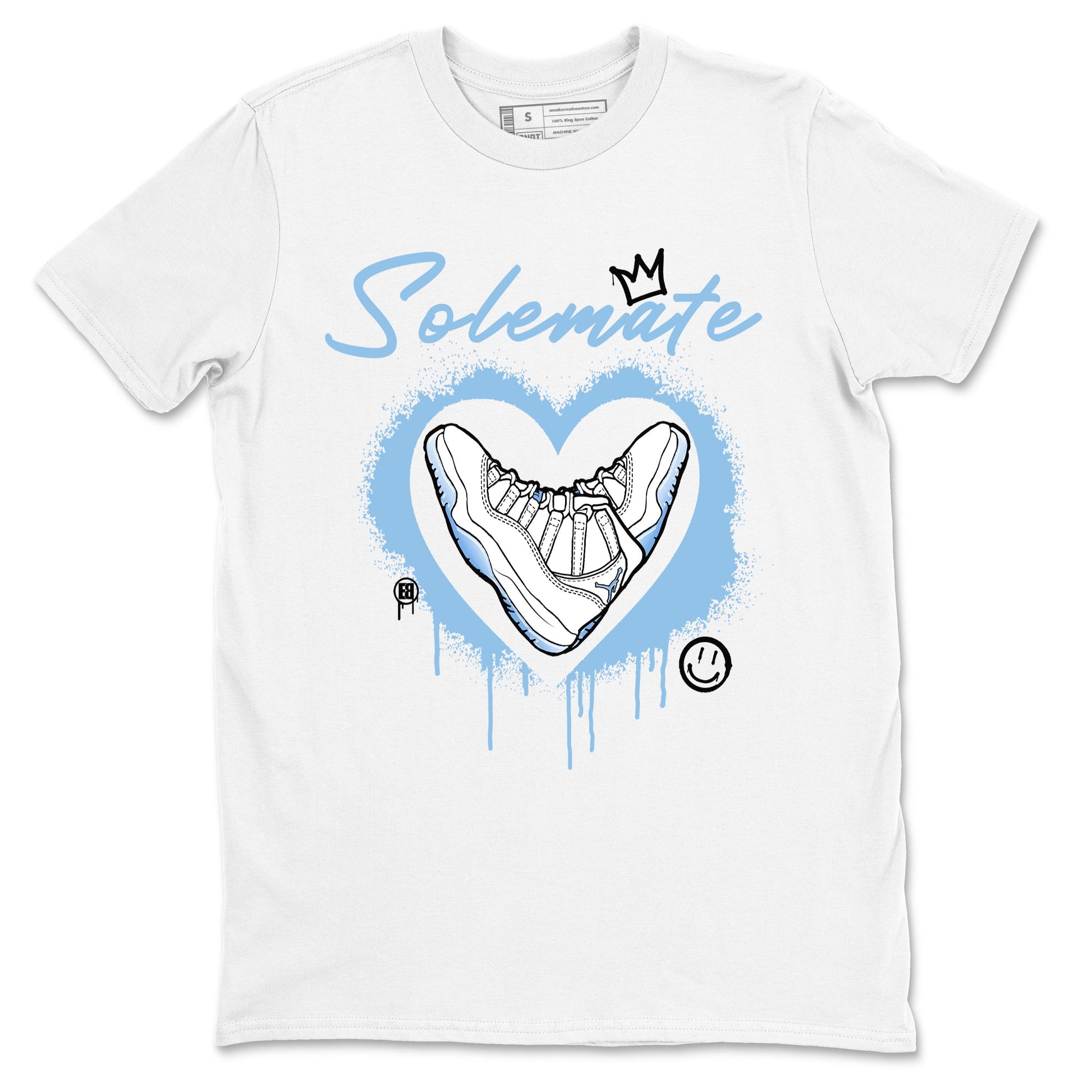 AJ11 Retro Legend Blue shirts to match jordans Solemate best t shirts to wear with jordans 11s Legend Blue match shoes to clothes SNRT Sneaker Tees unisex cotton White 2 shirts