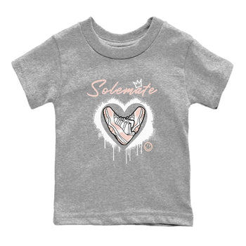 11s Legend Pink shirt to match jordans Solemate sneaker tees Air Jordan 11 Legend Pink SNRT sneaker release tees baby toddler Heather Grey 2 cotton Shirt
