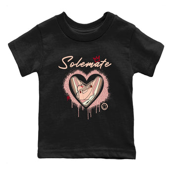 Air Jordan 3 Valentine's Day Graphic shirts Solemate Valentine Gift shirts Air Jordan 3 Washed Coral best t-shirts to wear with jordans SNRT Sneaker Tees Youth Baby Black 2 tee
