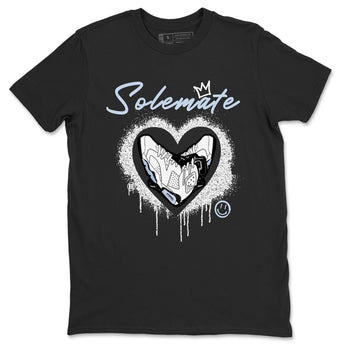 AJ6 White Black shirts to match jordans Solemate sneaker match tees Air Jordan 6 White Black SNRT Sneaker Tees streetwear brand Black 1 unisex cotton tee