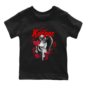 1s '85 Bred shirts to match jordans Soul Keeper best t shirts to wear with jordans AJ1 '85 Bred match shoes to clothes SNRT Sneaker Tees Youth Baby Black 2 tee