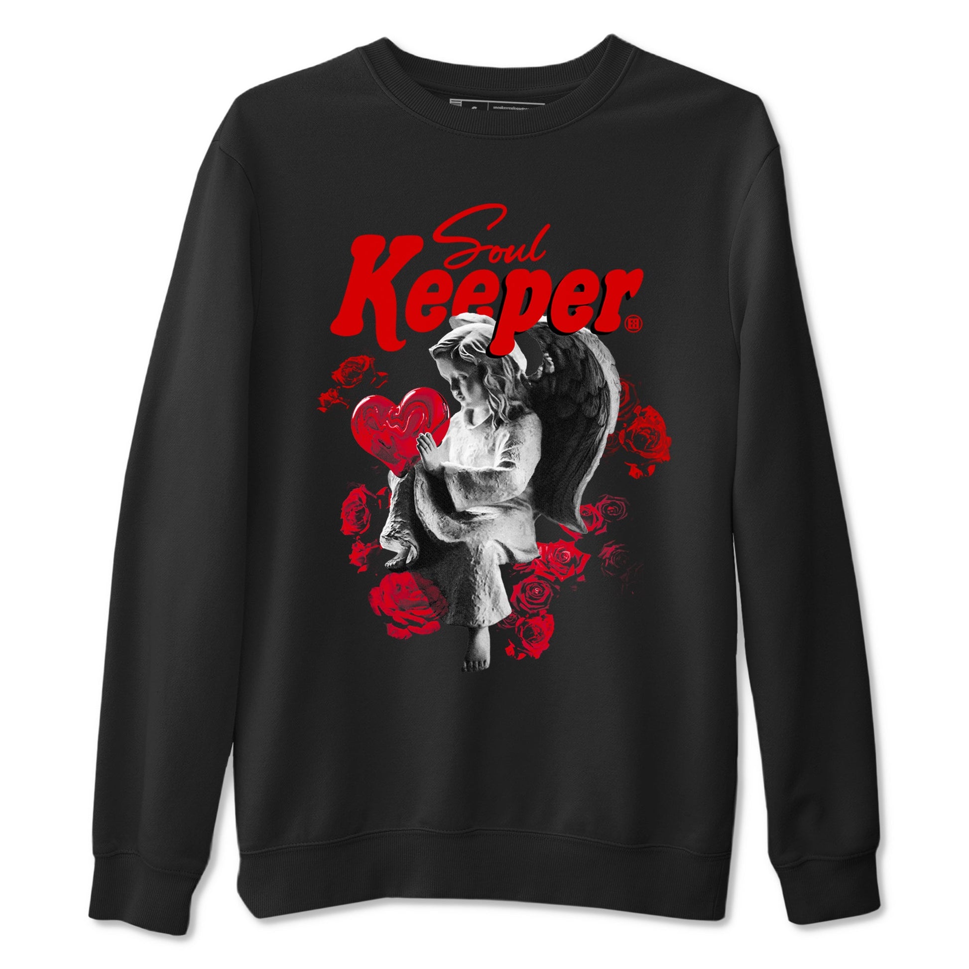 1s '85 Bred shirts to match jordans Soul Keeper best t shirts to wear with jordans AJ1 '85 Bred match shoes to clothes SNRT Sneaker Tees unisex cotton Black 2 shirts