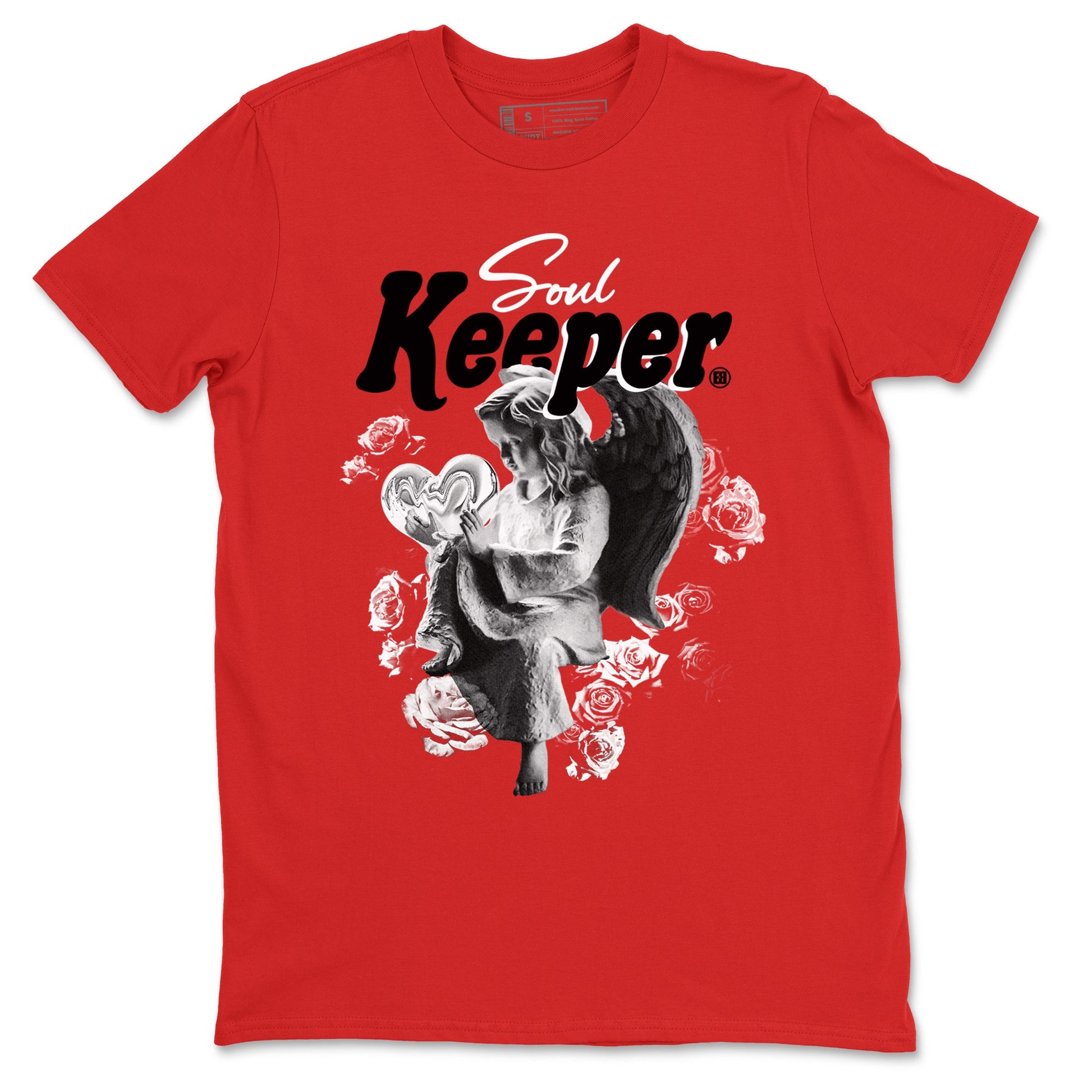 1s '85 Bred shirts to match jordans Soul Keeper best t shirts to wear with jordans AJ1 '85 Bred match shoes to clothes SNRT Sneaker Tees unisex cotton Red 2 shirts