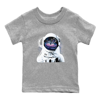 Air Foamposite One Galaxy Shirts To Match Jordans Space Discovery Sneaker Shirts Air Foamposite 1 Galaxy SNRT Sneaker Release Tees Baby Youth Toddler Heather Grey 2 crew neck shirts