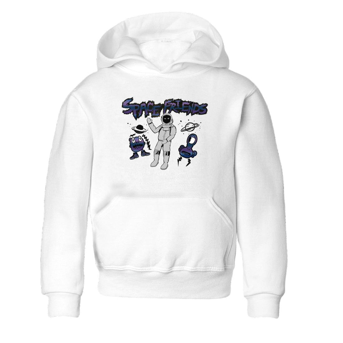 Air Foamposite One Galaxy shirts to match jordans Space Friends sneaker match tees Air Foamposite One Galaxy SNRT Sneaker Release Tees Youth Baby White 2 crew neck shirts