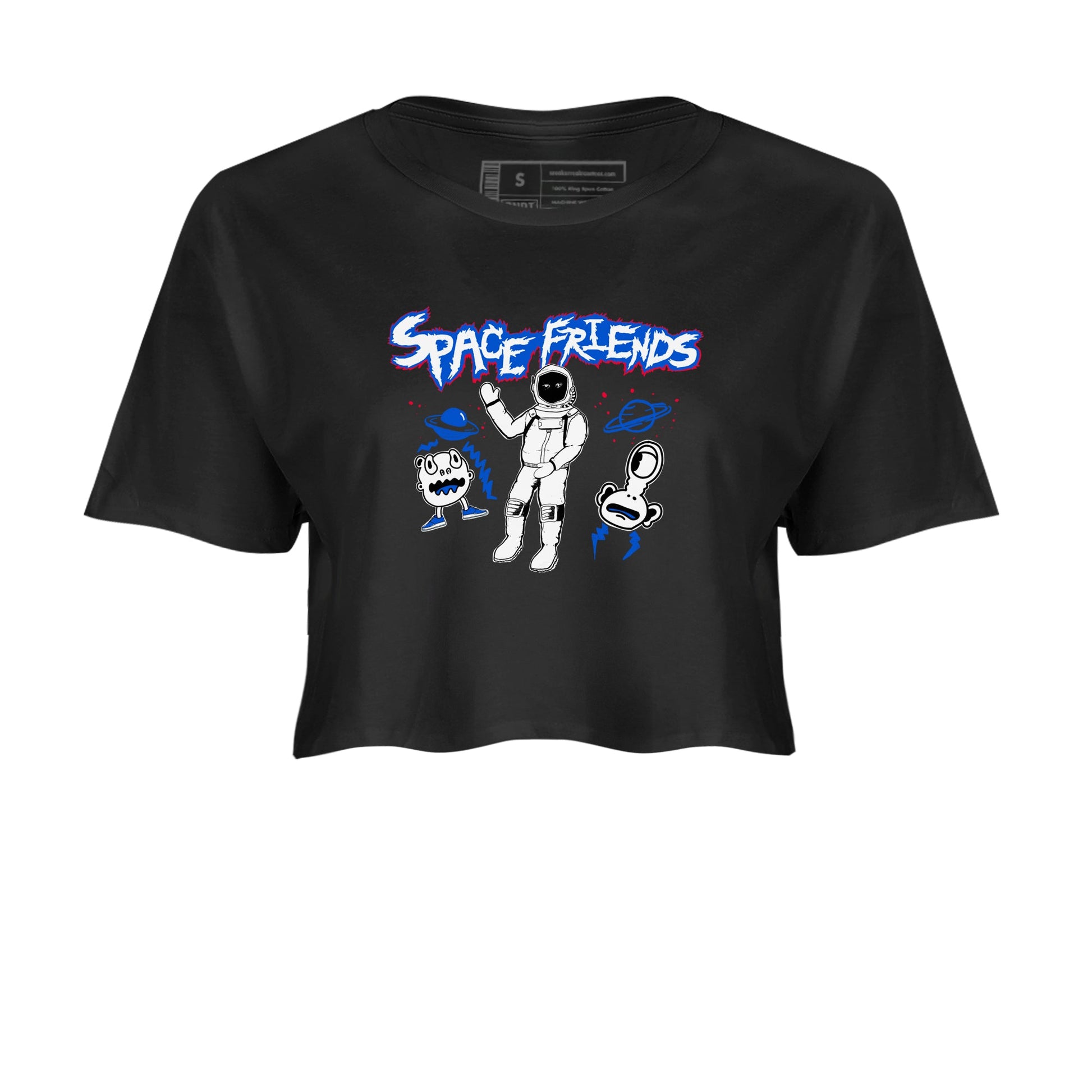 Air Force 1 404 Error shirt to match jordans Space Friends sneaker tees Air Force 1 404 Error SNRT Sneaker Release Tees Black 2 crop length shirt