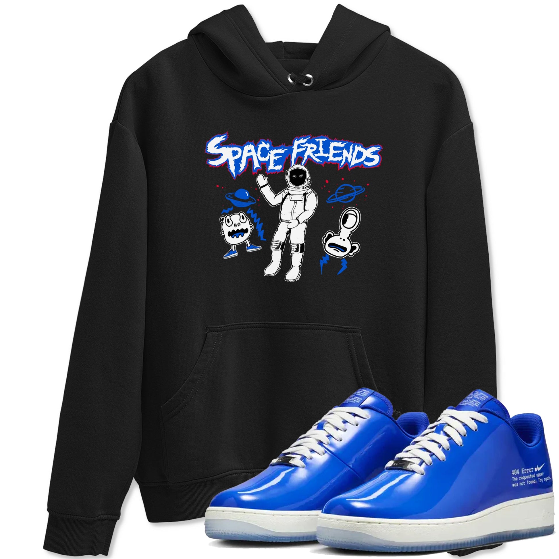 Air Force 1 404 Error shirt to match jordans Space Friends sneaker tees Air Force 1 404 Error SNRT Sneaker Release Tees unisex cotton Black 1 crew neck shirt