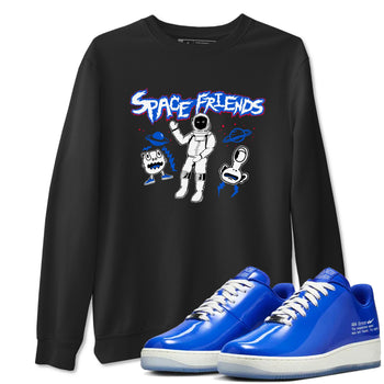 Air Force 1 404 Error shirt to match jordans Space Friends sneaker tees Air Force 1 404 Error SNRT Sneaker Release Tees unisex cotton Black 1 crew neck shirt