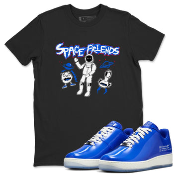 Air Force 1 404 Error shirt to match jordans Space Friends sneaker tees Air Force 1 404 Error SNRT Sneaker Release Tees unisex cotton Black 1 crew neck shirt