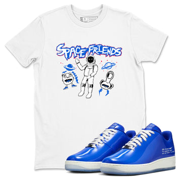 Air Force 1 404 Error shirt to match jordans Space Friends sneaker tees Air Force 1 404 Error SNRT Sneaker Release Tees unisex cotton White 1 crew neck shirt