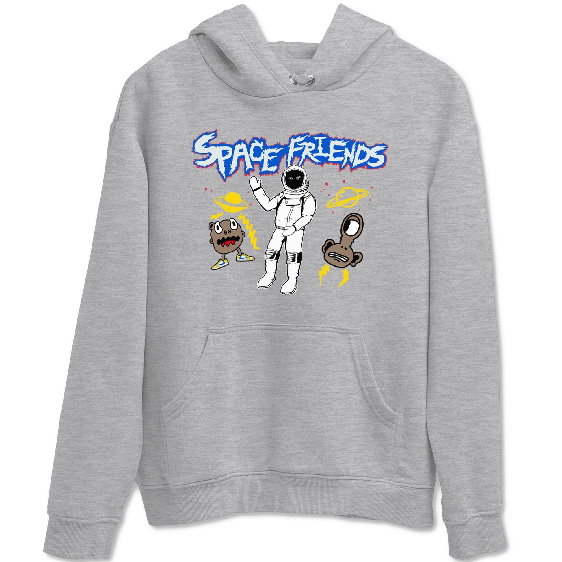 1s Travis Scott Canary shirt to match jordans Space Friends sneaker tees Air Jordan 1 Travis Scott Canary SNRT Sneaker Release Tees unisex cotton Heather Grey 2 crew neck shirt