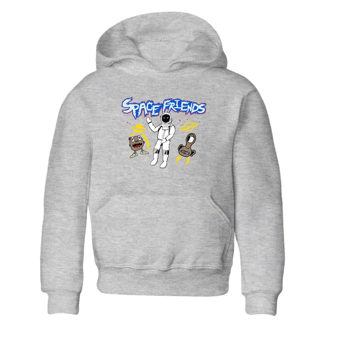 1s Travis Scott Canary shirt to match jordans Space Friends sneaker tees Air Jordan 1 Travis Scott Canary SNRT sneaker release tees baby toddler Heather Grey 2 cotton Shirt