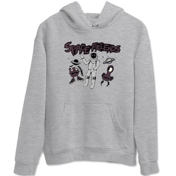 3s A Ma Maniere x Black shirts to match jordans Space Friends sneaker match tees A Ma Maniere x Air Jordan 3 “Black” SNRT Sneaker Tees streetwear brand Heather Grey 2 unisex cotton tee