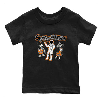 3s Georgia Peach shirt to match jordans Space Friends sneaker tees Air Jordan 3 Georgia Peach SNRT sneaker release tees baby toddler Black 2 cotton Shirt