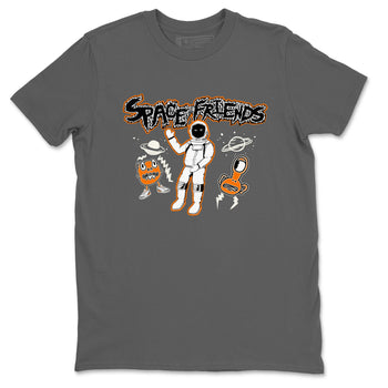 3s Georgia Peach shirt to match jordans Space Friends sneaker tees Air Jordan 3 Georgia Peach SNRT Sneaker Release Tees unisex cotton Cool Grey 2 crew neck shirt
