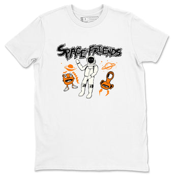 3s Georgia Peach shirt to match jordans Space Friends sneaker tees Air Jordan 3 Georgia Peach SNRT Sneaker Release Tees unisex cotton White 2 crew neck shirt