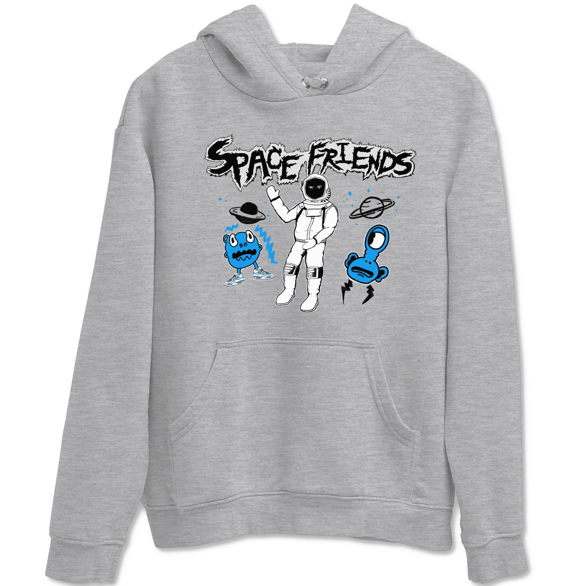 4s Military Blue shirt to match jordans Space Friends sneaker tees Air Jordan 4 Retro Military Blue Streetwear Brand SNRT Sneaker Release Tees unisex cotton Heather Grey 2 crew neck shirt