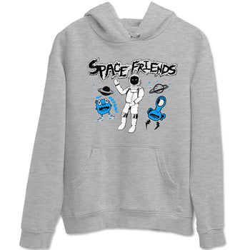4s Military Blue shirt to match jordans Space Friends sneaker tees Air Jordan 4 Retro Military Blue Streetwear Brand SNRT Sneaker Release Tees unisex cotton Heather Grey 2 crew neck shirt