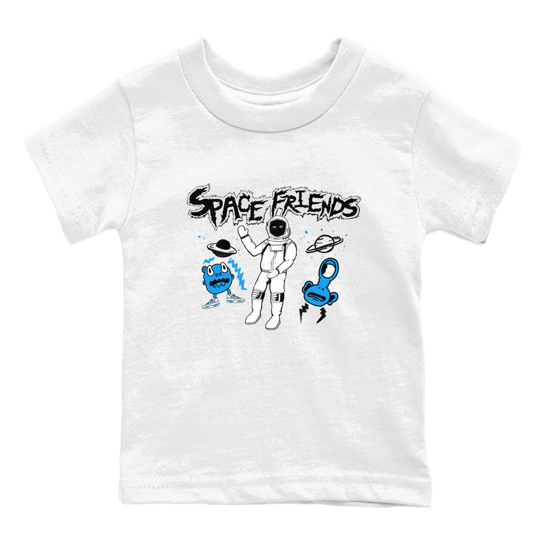 4s Military Blue shirt to match jordans Space Friends sneaker tees Air Jordan 4 Retro Military Blue Streetwear Brand SNRT Sneaker Release Tees baby toddler White 2 cotton Shirt
