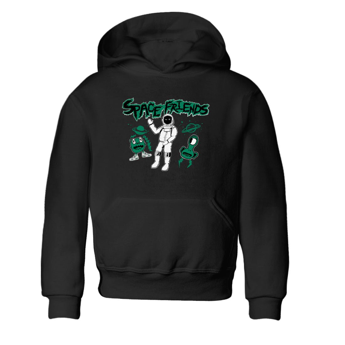 4s Oxidized Green shirts to match jordans Space Friends sneaker match tees Air Jordan 4 Oxidized Green SNRT Sneaker Tees streetwear brand Baby and Youth Black 2 cotton tee
