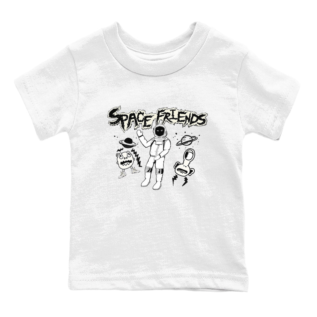 Air Jordan 5 Sail shirt to match jordans Space Friends sneaker tees Jordan 5 SE Sail Streetwear Brand SNRT Sneaker Tees baby toddler White 2 cotton Shirt