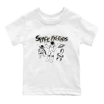Air Jordan 5 Sail shirt to match jordans Space Friends sneaker tees Jordan 5 SE Sail Streetwear Brand SNRT Sneaker Tees baby toddler White 2 cotton Shirt