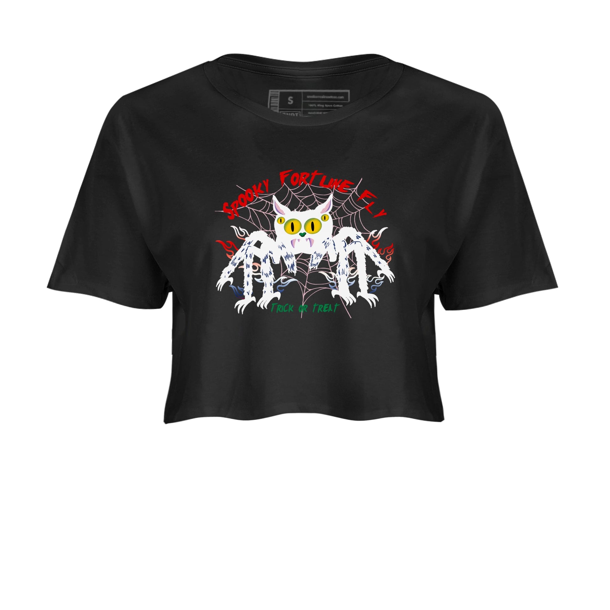 AF 3 Nigo shirtsto match jordans Spooky Fortune Fly sneaker match tees Air Force 3 Low x Nigo Blue Void and Tour Yellow match shoes to clothes SNRT Sneaker Tees unisex cotton Black 2 crop tee