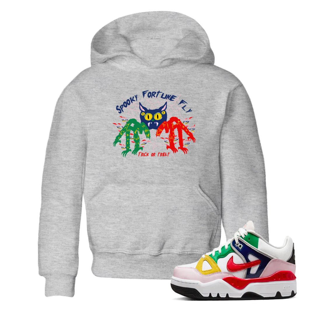 AF 3 Nigo shirtsto match jordans Spooky Fortune Fly sneaker match tees Air Force 3 Low x Nigo Blue Void and Tour Yellow match shoes to clothes SNRT Sneaker Tees Youth Baby Heather Grey 1 tee