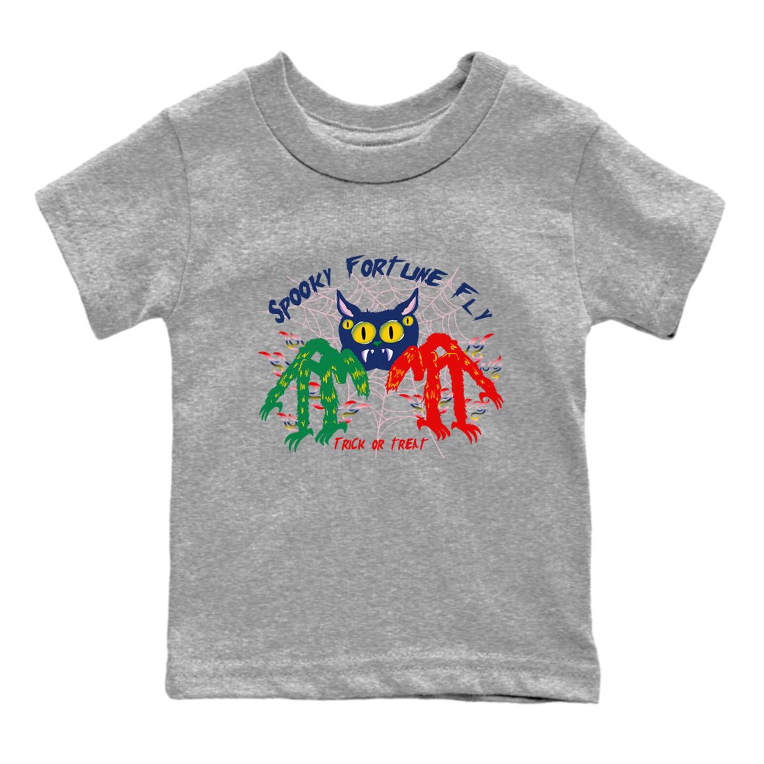AF 3 Nigo shirtsto match jordans Spooky Fortune Fly sneaker match tees Air Force 3 Low x Nigo Blue Void and Tour Yellow match shoes to clothes SNRT Sneaker Tees Youth Baby Heather Grey 2 tee