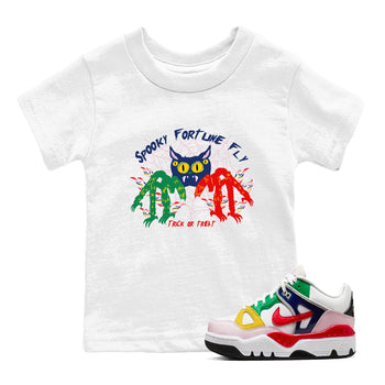 AF 3 Nigo shirtsto match jordans Spooky Fortune Fly sneaker match tees Air Force 3 Low x Nigo Blue Void and Tour Yellow match shoes to clothes SNRT Sneaker Tees Youth Baby White 1 tee