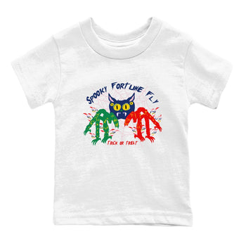 AF 3 Nigo shirtsto match jordans Spooky Fortune Fly sneaker match tees Air Force 3 Low x Nigo Blue Void and Tour Yellow match shoes to clothes SNRT Sneaker Tees Youth Baby White 2 tee