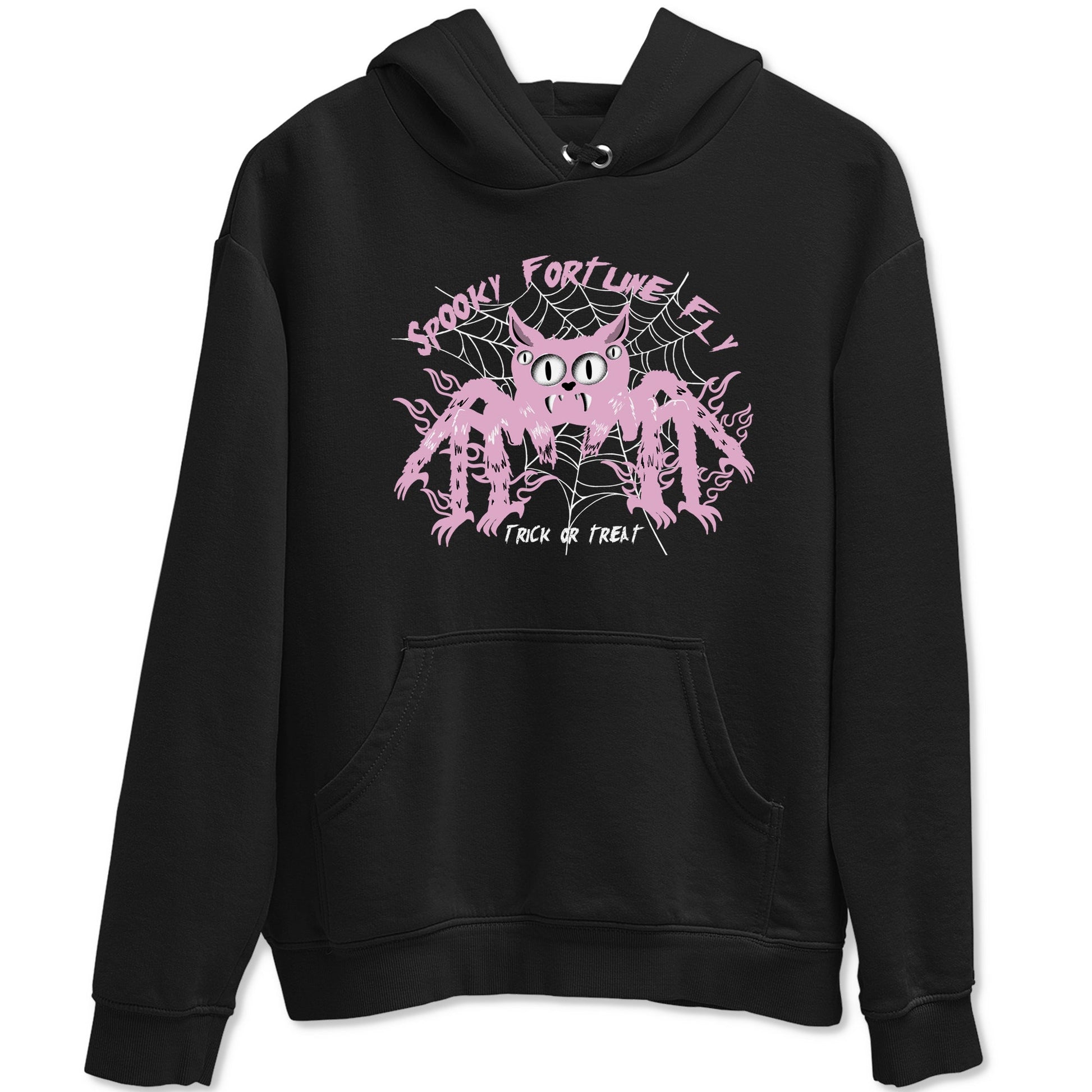 4s Retro Orchid shirts to match jordans Spooky Fortune Fly sneaker match tees Air Jordan 4 WMNS Orchid match shoes to clothes SNRT Sneaker Tees unisex cotton Black 2 shirts