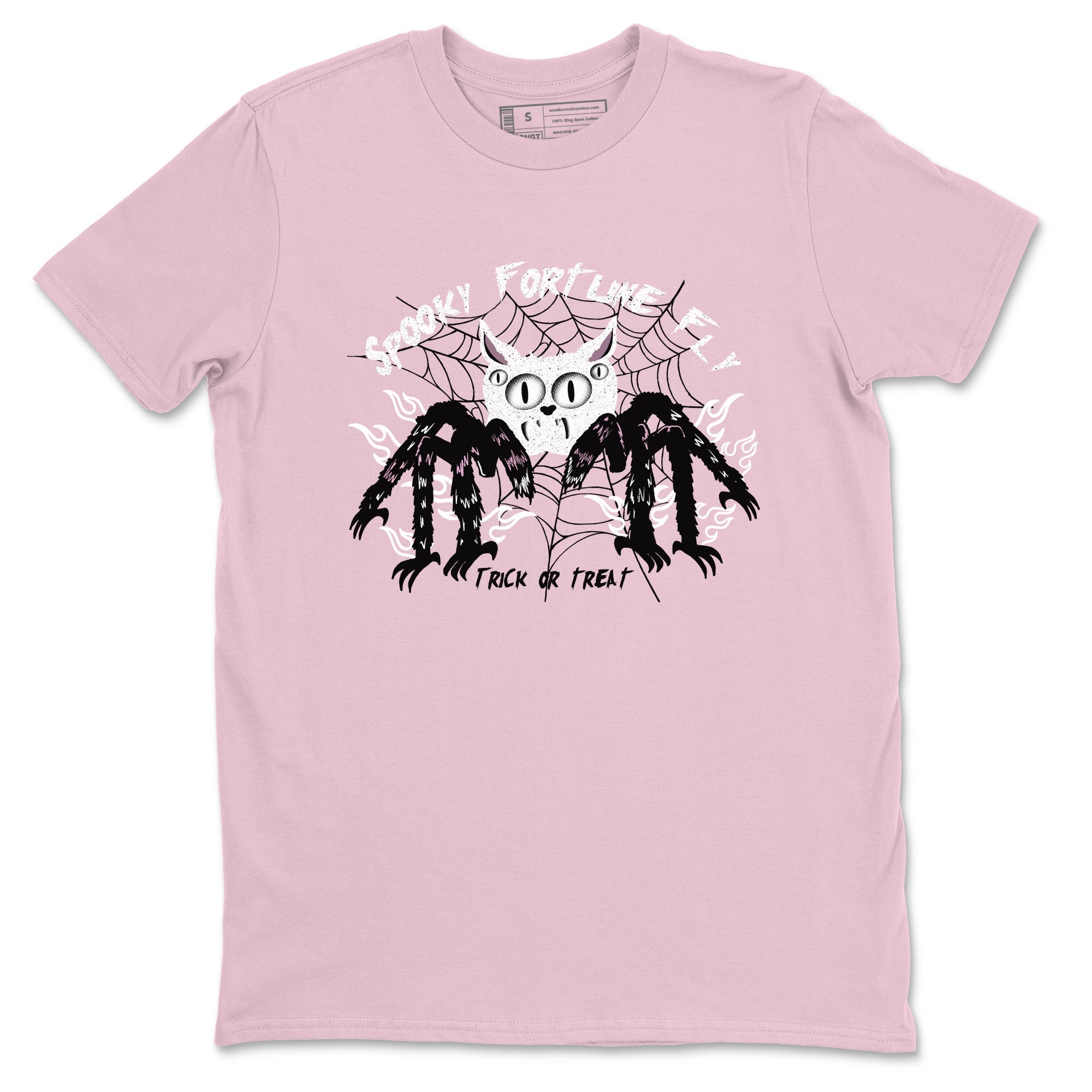 4s Retro Orchid shirts to match jordans Spooky Fortune Fly sneaker match tees Air Jordan 4 WMNS Orchid match shoes to clothes SNRT Sneaker Tees unisex cotton Pink 2 shirts