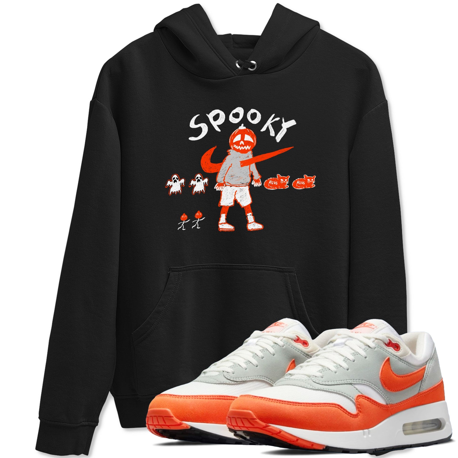 Air Max 1 OG '86 'Summit White and Cosmic Clay shirts to match jordans Spooky Pumpkin sneaker match tees Air Max 1 Cosmic Clay match shoes to clothes SNRT Sneaker Tees unisex cotton Black 1 shirts