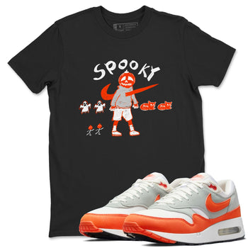 Air Max 1 OG '86 'Summit White and Cosmic Clay shirts to match jordans Spooky Pumpkin sneaker match tees Air Max 1 Cosmic Clay match shoes to clothes SNRT Sneaker Tees unisex cotton Black 1 shirts