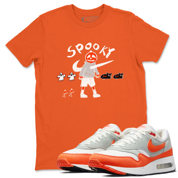 Air Max 1 OG '86 'Summit White and Cosmic Clay shirts to match jordans Spooky Pumpkin sneaker match tees Air Max 1 Cosmic Clay match shoes to clothes SNRT Sneaker Tees unisex cotton Orange 1 shirts