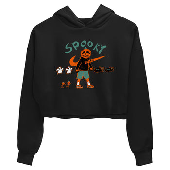Dunk Low Ceramic shirts to match jordans Spooky Pumpkin unique Halloween sneaker tee Dunk Ceramic match shoes to clothes SNRT Sneaker Tees unisex cotton Black 2 crop tee