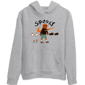 Dunk Low Ceramic shirts to match jordans Spooky Pumpkin unique Halloween sneaker tee Dunk Ceramic match shoes to clothes SNRT Sneaker Tees unisex cotton Heather Grey 2 shirts