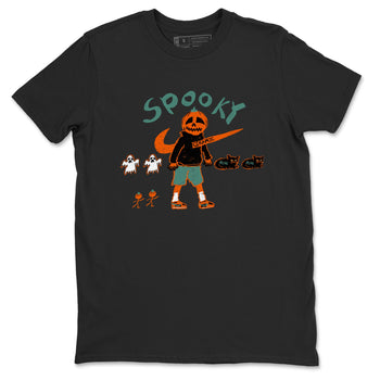 Dunk Low Ceramic shirts to match jordans Spooky Pumpkin unique Halloween sneaker tee Dunk Ceramic match shoes to clothes SNRT Sneaker Tees unisex cotton Black 2 shirts