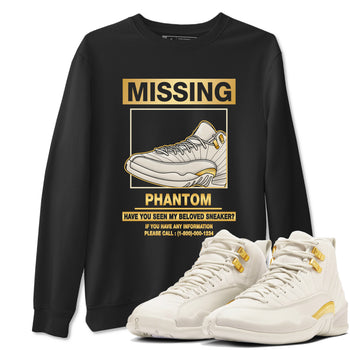 Missing Sneaker SNRT Sneaker Tees - Air Jordan 12 Phantom - SNRT Sneaker T-shirts