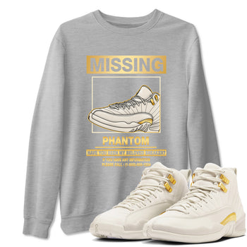 Missing Sneaker SNRT Sneaker Tees - Air Jordan 12 Phantom - SNRT Sneaker T-shirts