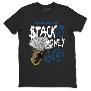 Sneaker Threads – Sneaker Threads To Match Air Jordan 1 Travis Scott Fragment Shoes – Stack Money Tee Black 2